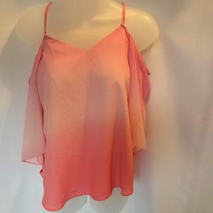 🌴3/$20 A.N.A Women's Cold Shoulder Ombre Blouse